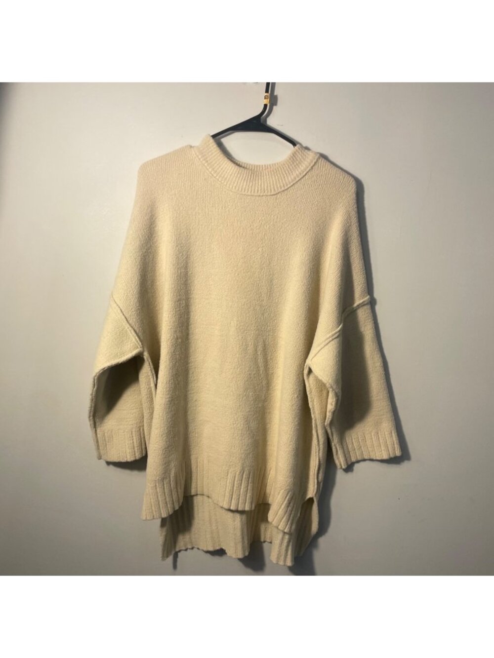 free people oversized knit sweater
